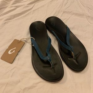 Brand New Olu Kai Flip Flops